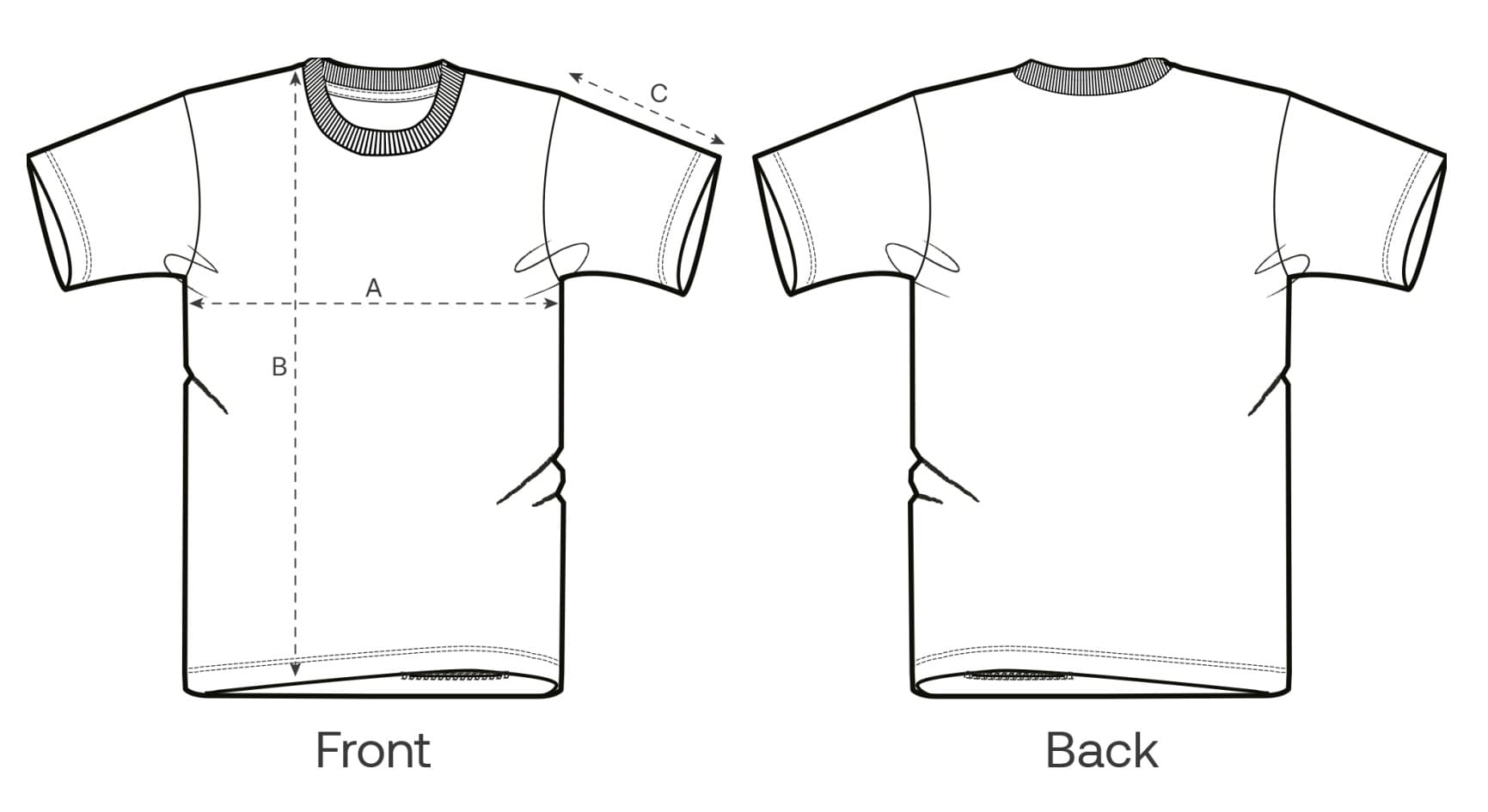 T-shirt Creator 2.0 Storlekguide - Stanley/Stella