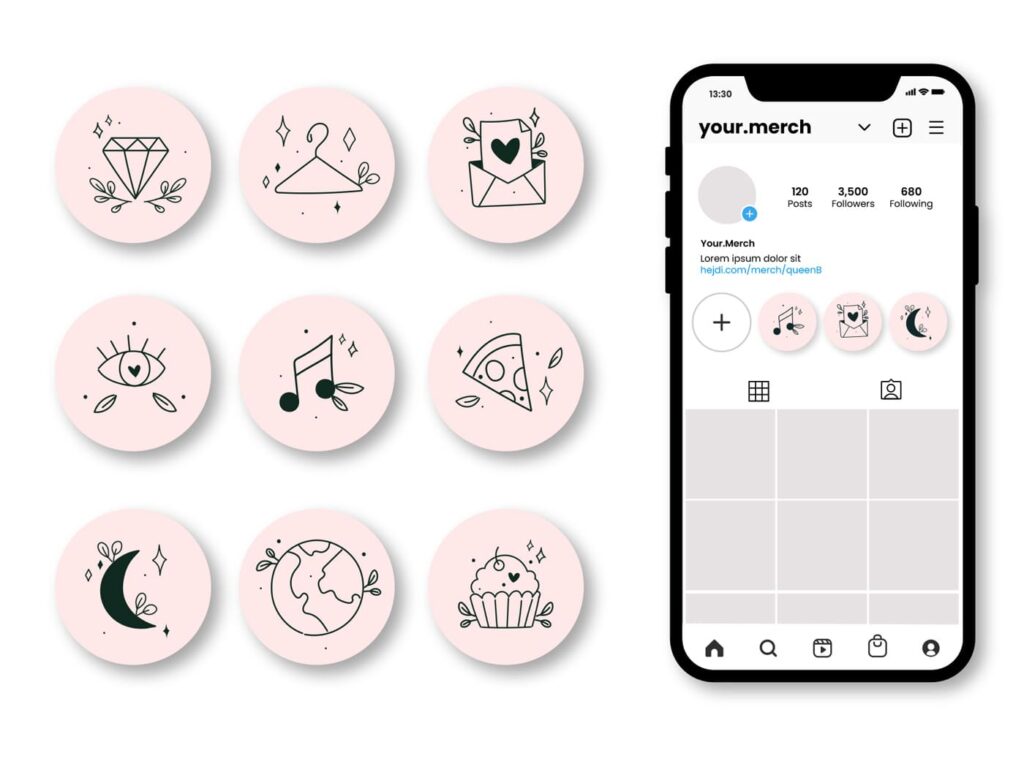 Sælg din merch på instagram - trin for trin 4